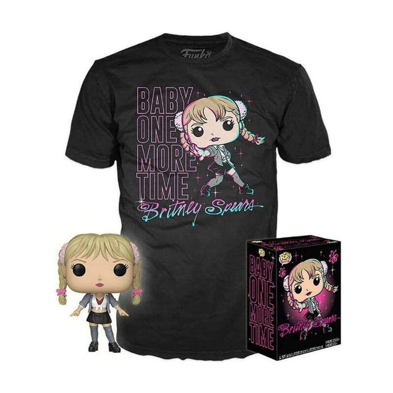 Set Figure Pop & Tee Britney Spears One More Time Exclusive Size S