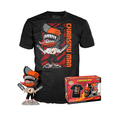 Set Figure Pop Tee Leaping Chainsaw Man Size M — image 1