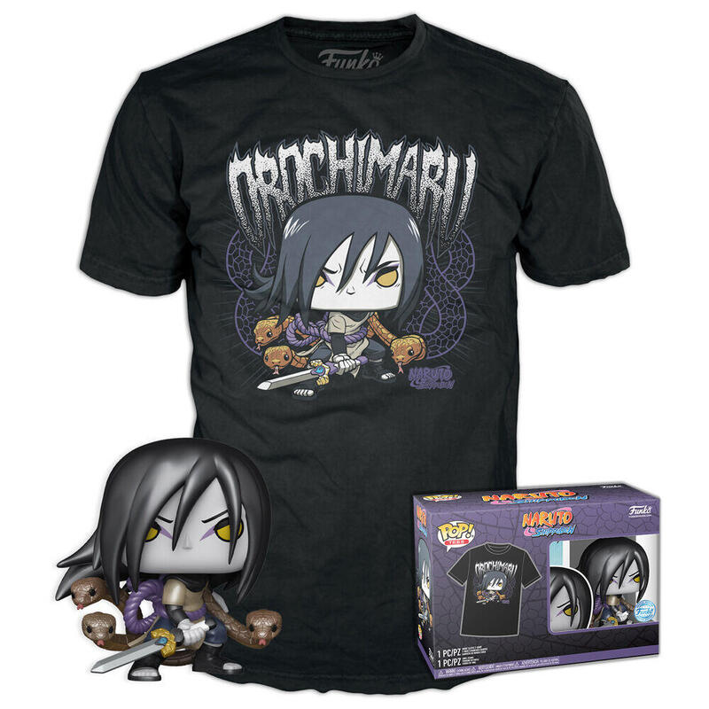 Set Figure Pop & Tee Naruto Shippuden Orochimaru Size S
