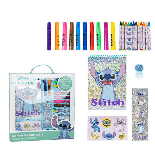 Set Papeleria Coloreable Stitch Disney — image 1