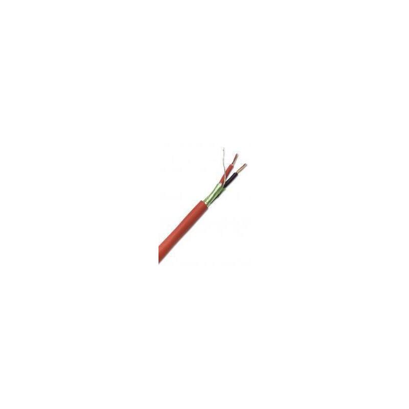 Shielded 2X1 Roll 100M Fire Cable Un‹fogo Network
