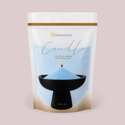 Sky Blue Unscented Candle Sand Refill, 1kg