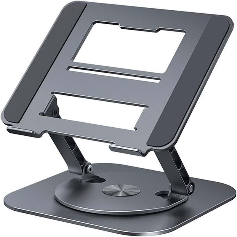 Stand Rotating LS928 Tablet And Computer Laptop Aluminium Silver