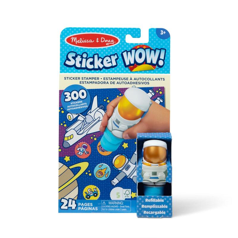Spin Master Spinmaster Sticker Wow! Astronaut Sticker-stempelset 6075126