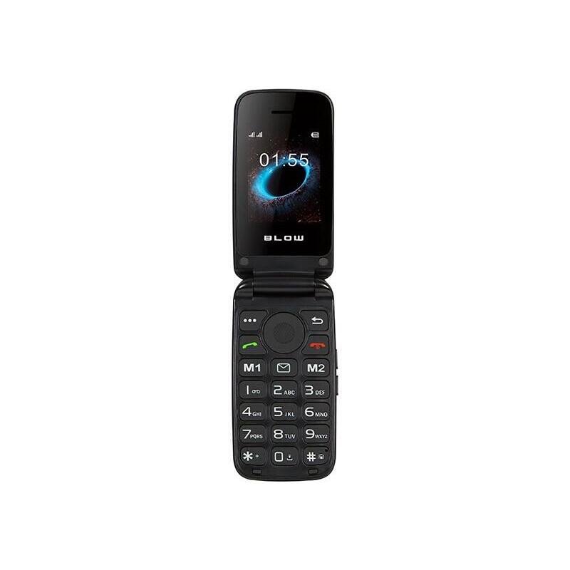 Blow Phone Black Personas Mayores With Cover Abatible S24