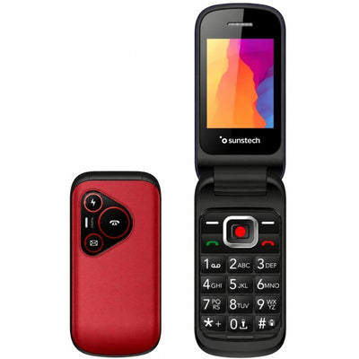 Sunstech Phone Mobile Phone CELT24 Personas Mayores Red — image 1