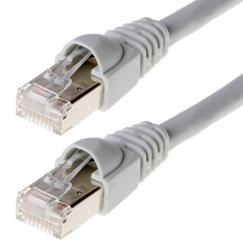 Telegärtner Network Cable SFTP CAT.6A Grey 2,0M