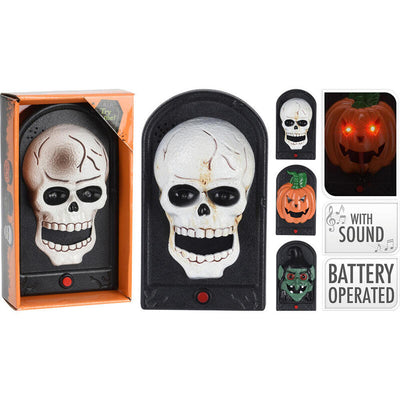 Doorbell Halloween, a Batteries With Sound 3 Modelos. 21X12,5X6CM. Basics — image 1