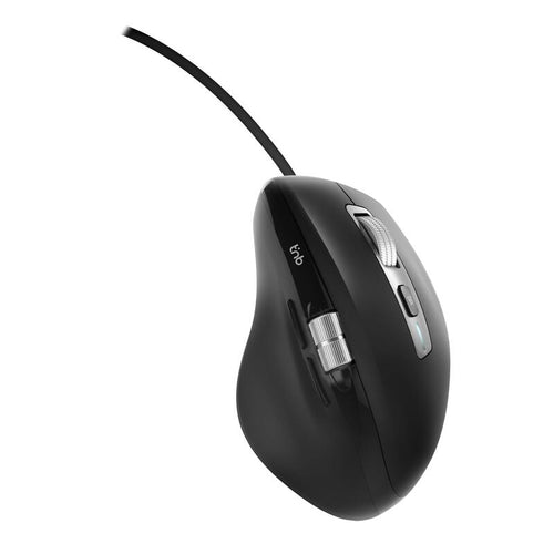 Tnb Infinitepro - Wired Dual Scroll Mouse - Black — image 1
