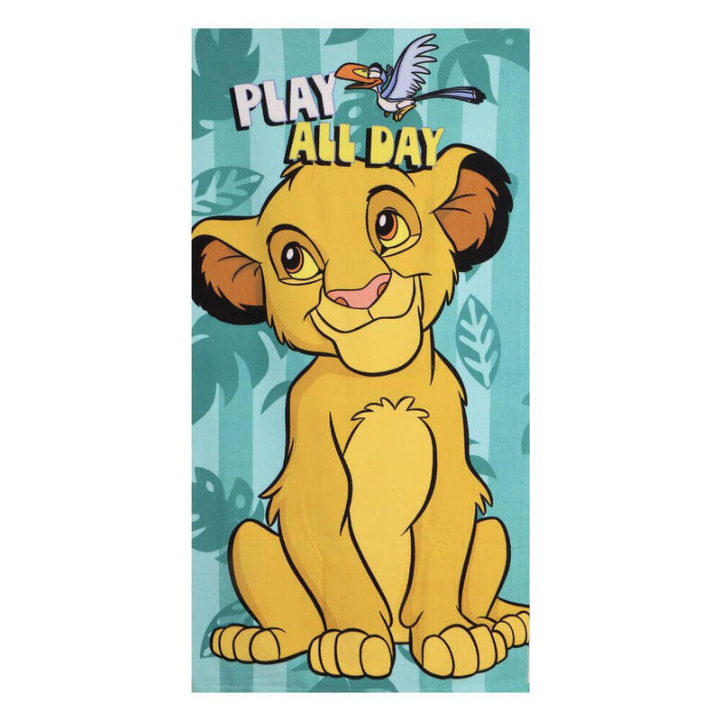 Towel Rey Leon Disney Microfibra