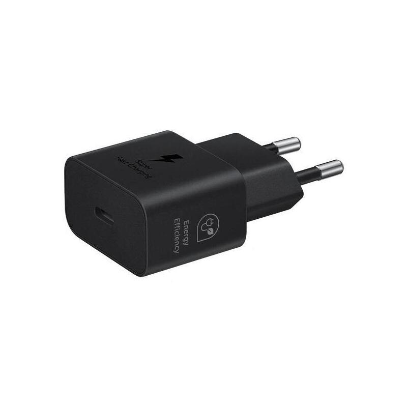 Type C Adaptor 25W Smartphone Black USB Fast Charging