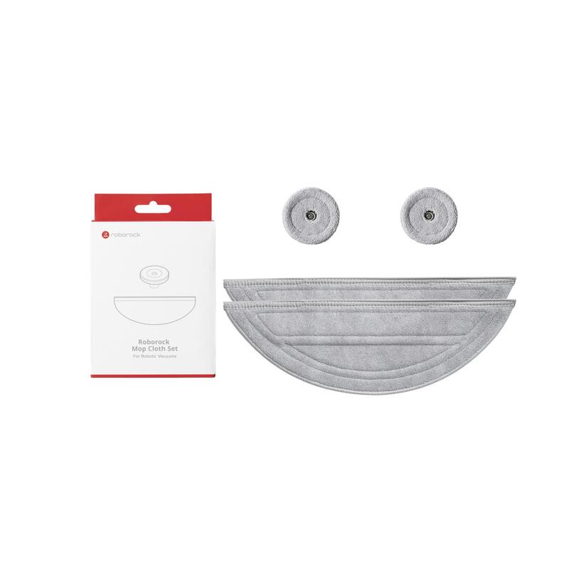 Roborock Vacuum Cleaner Accessory Mop Cloth Set For Saros 10 8.02.0400