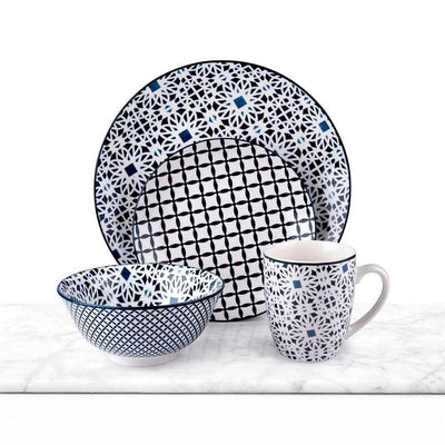 Tableware 16 Pieces Estampada, Colours Surtidos — image 1
