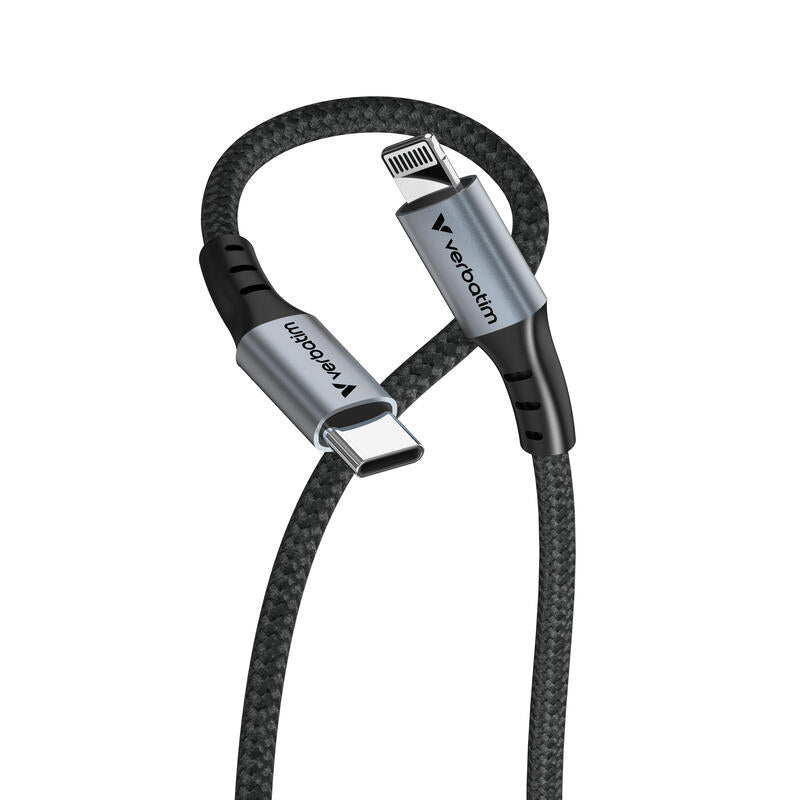 Verbatim 31844 Cable Connector Lightning 1,2M Black